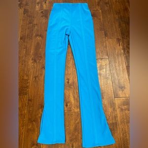 Women’s Ribbed Flare Pants Leggings Size Medium Tall Inseam